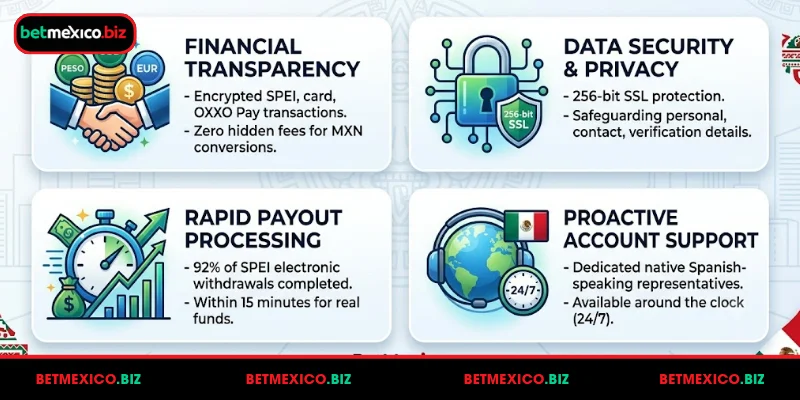 About Us BetMexico - Trusted Platform, Easy To Earn Rewards 3 betmexico’s-compliance-commitments
