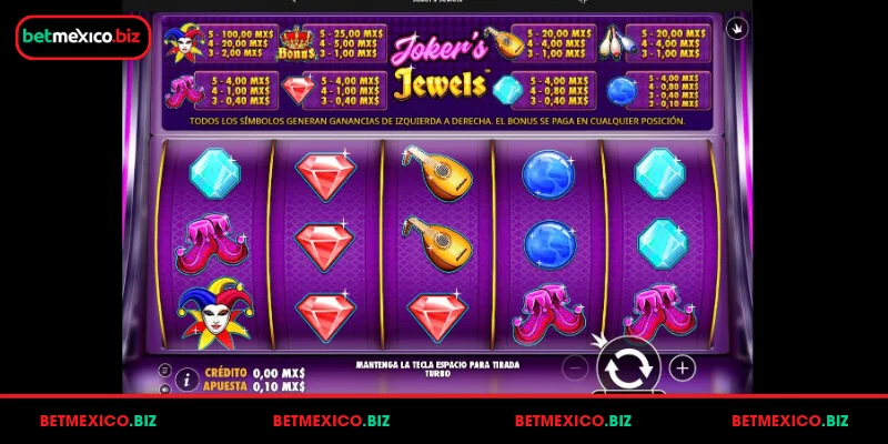 Joker's Jewels - Iconic Slot Game at BetMexico 2 discover-the-jokers-jewels-slot-experience