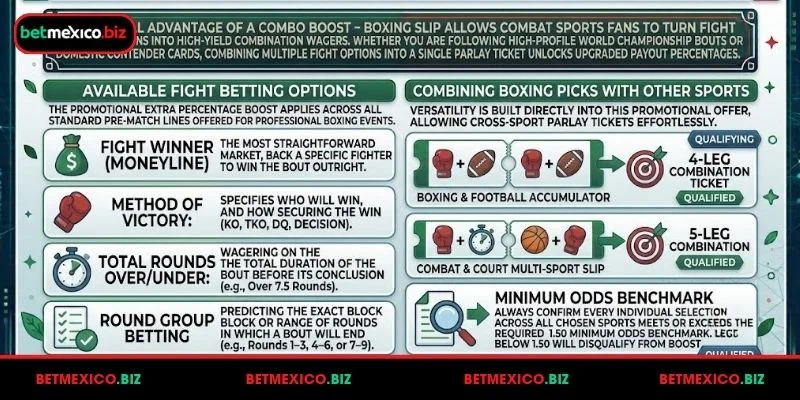 Combo Boost - Boxing BetMexico Complete Fight Parlay 3 markets-eligible-for-combo-boost-boxing-accumulator