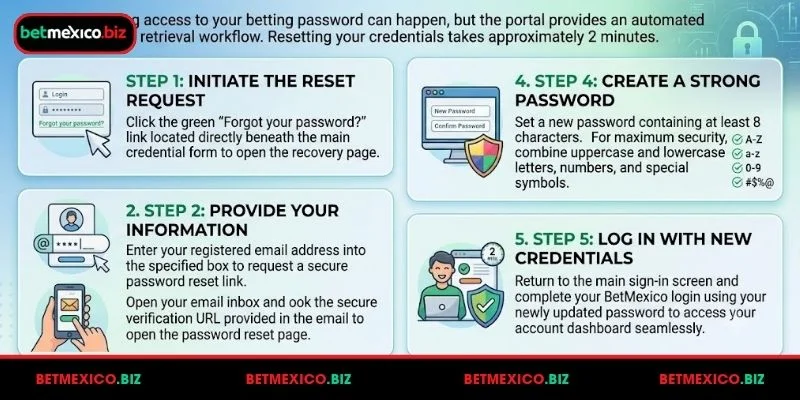 BetMexico login - Detailed to accessing the official portal 4 password-recovery-and-account-reset-process-for-betmexico